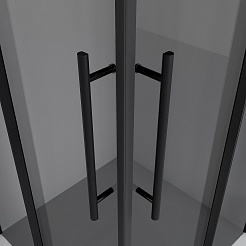 Niagara Душевой уголок Nova 80x80 NG-2828-34BLACK – фотография-6